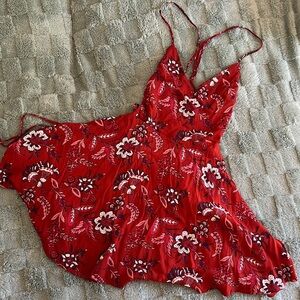 Forever 21 Red Spaghetti Strap Sundress‎